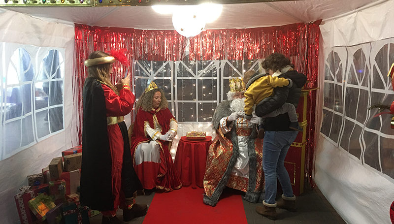 ¿Qué hacen unos Reyes Magos en Fabra Centre?