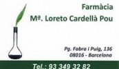 Farmacia Mª Loreto Cardellá